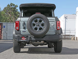Vulcan Series 3 Inch to 2-1/2 Inch Stainless Steel Cat-Back Exhaust System Black Ford Bronco 21-26 L4-2.3L (t)/V6-2.7L (tt) aFe Power