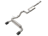 Vulcan Series 3 Inch to 2-1/2 Inch Stainless Steel Cat-Back Exhaust System Carbon Ford Bronco 21-26 L4-2.3L (t)/V6-2.7L (tt) aFe Power