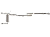Vulcan Series 3 Inch to 2-1/2 Inch Stainless Steel Cat-Back Exhaust System Polished Ford Bronco 21-26 L4-2.3L (t)/V6-2.7L (tt) aFe Power