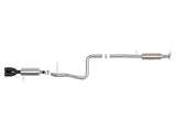 Takeda 2-1/2 Inch 304 Stainless Steel Cat-Back Exhaust System w/ Black Tip Ford Fiesta St 14-19 L4-1.6L (t) aFe Power