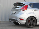 Takeda 2-1/2 Inch 304 Stainless Steel Cat-Back Exhaust System w/ Black Tip Ford Fiesta St 14-19 L4-1.6L (t) aFe Power