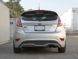 Takeda 2-1/2 Inch 304 Stainless Steel Cat-Back Exhaust System w/ Black Tip Ford Fiesta St 14-19 L4-1.6L (t) aFe Power