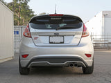 Takeda 2-1/2 Inch 304 Stainless Steel Cat-Back Exhaust System w/ Polished Tip Ford Fiesta St 14-19 L4-1.6L (t) aFe Power