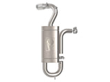 Vulcan Series 2-1/2 Inch 304 Stainless Steel Axle-Back Exhaust System Polished Ford Bronco Sport 21-26 L3-1.5L (t)/L4-2.0L (t) aFe Power