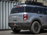 Vulcan Series 2-1/2 Inch 304 Stainless Steel Axle-Back Exhaust System Polished Ford Bronco Sport 21-26 L3-1.5L (t)/L4-2.0L (t) aFe Power