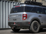 Vulcan Series 2-1/2 Inch 304 Stainless Steel Axle-Back Hi-Tuck Exhaust System Ford Bronco Sport 21-26 L3-1.5L (t)/L4-2.0L (t) aFe Power