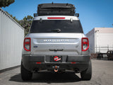 Vulcan Series 2-1/2 Inch 304 Stainless Steel Cat-Back Exhaust System Carbon Ford Bronco Sport 21-26 L3-1.5L (t)/L4-2.0L (t) aFe Power