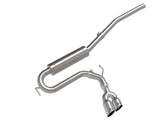 Rebel Series 2-1/2 Inch 304 Stainless Steel Cat-Back Exhaust w/ Polished Tip Ford Maverick 22-26 L4-2.0L (t) AWD aFe Power