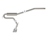 Rebel Series 2-1/2 Inch 304 Stainless Steel Cat-Back Exhaust w/ Polished Tip Ford Maverick 22-26 L4-2.0L (t) AWD aFe Power