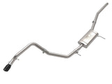 Vulcan Series 2-1/2 Inch 304 Stainless Steel Cat-Back Exhaust System w/ Black Tip Ford Maverick 22-26 L4-2.0L (t) AWD aFe Power
