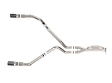 Vulcan Series 3 Inch to 3-1/2 Inch Stainless Steel Cat-Back Exhaust System Polished Ford F-150 Raptor/ Raptor R 21-26 V6/V8 aFe Power