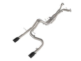 Vulcan Series 3 Inch 304 Stainless Steel Cat-Back Exhaust System w/Black Tip Ford Bronco Raptor 22-26 V6-3.0L (tt) aFe Power