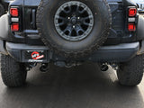 Vulcan Series 3 Inch 304 Stainless Steel Cat-Back Exhaust System w/Black Tip Ford Bronco Raptor 22-26 V6-3.0L (tt) aFe Power