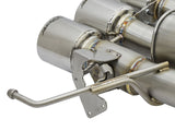 Mach Force-Xp 304 Stainless Steel Axle-Back Exhaust System w/Polished Tips Chevrolet Corvette (C7) 14-19 V8-6.2L LT1 aFe Power