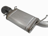 Mach Force-Xp 3 Inch 304 Stainless Steel Cat-Back Exhaust System w/Black Tip Cadillac Cts-V 09-15 V8-6.2L (sc) aFe Power