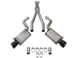 Mach Force-Xp 3 Inch 304 Stainless Steel Cat-Back Exhaust System w/Black Tip Cadillac Cts-V 09-15 V8-6.2L (sc) aFe Power