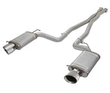 Mach Force-Xp 3 Inch 304 Stainless Steel Cat-Back Exhaust System w/Polished Tip Cadillac Cts-V 09-15 V8-6.2L (sc) aFe Power