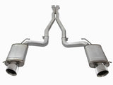 Mach Force-Xp 3 Inch 304 Stainless Steel Cat-Back Exhaust System w/Polished Tip Cadillac Cts-V 09-15 V8-6.2L (sc) aFe Power