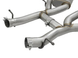 Mach Force-Xp 3 Inch 304 Stainless Steel Axle-Back Exhaust System w/Black Tip Chevrolet Camaro SS 16-24 V8-6.2L (sc) M/T aFe Power