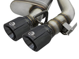 Mach Force-Xp 3 Inch 304 Stainless Steel Axle-Back Exhaust System w/Black Tip Chevrolet Camaro SS 16-24 V8-6.2L (sc) M/T aFe Power