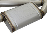 Mach Force-Xp 3 Inch 304 Stainless Steel Axle-Back Exhaust System w/Polished Tip Chevrolet Camaro SS 16-24 V8-6.2L (sc) M/T aFe Power