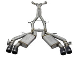 Mach Force-Xp 3 Inch 304 Stainless Steel Cat-Back Exhaust System w/Black Tip Chevrolet Camaro SS 16-24 V8-6.2L (sc) M/T aFe Power