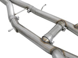 Mach Force-Xp 3 Inch 304 Stainless Steel Cat-Back Exhaust System w/ Polished Tip Cadillac Ats-V 16-19 V6-3.6L (tt) aFe Power