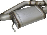 Mach Force-Xp 3 Inch 304 Stainless Steel Cat-Back Exhaust System w/ Polished Tip Cadillac Ats-V 16-19 V6-3.6L (tt) aFe Power