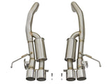 Mach Force-Xp 304 Stainless Steel Axle-Back Exhaust System w/ Polished Tips Chevrolet Corvette Z06 (C7) 15-19 V8-6.2L (sc) aFe Power