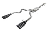 Vulcan Series 304 Stainless Steel Cat-Back Exhaust System w/ Black Tip GM Silverado/Sierra 1500 19-26 V8-6.2L aFe Power