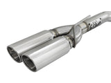 Vulcan Series 304 Stainless Steel Cat-Back Exhaust System w/ Polished Tip GM Silverado/Sierra 1500 19-26 V8-6.2L aFe Power