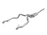 Vulcan Series 3 Inch 304 Stainless Steel Cat-Back Exhaust System Uses OE Tips GM Silverado/Sierra 1500 19-26 V8-5.3L aFe Power