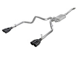 Vulcan Series 304 Stainless Steel Cat-Back Exhaust System w/ Black Tip GM Silverado/Sierra 1500 19-26 V6-4.3L/V8-5.3L aFe Power