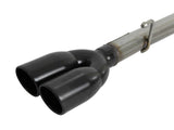 Vulcan Series 304 Stainless Steel Cat-Back Exhaust System w/ Black Tip GM Silverado/Sierra 1500 19-26 V6-4.3L/V8-5.3L aFe Power