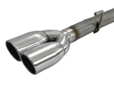 Vulcan Series 304 Stainless Steel Cat-Back Exhaust System w/ Polished Tip GM Silverado/Sierra 1500 19-26 V6-4.3L/V8-5.3L aFe Power