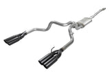 Vulcan Series 3 Inch 304 Stainless Steel Cat-Back Exhaust System w/ Black Tips GM Silverado/Sierra 1500 19-26 V8-5.3L aFe Power