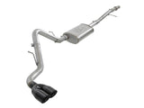 Vulcan Series 3 Inch 304 Stainless Steel Cat-Back Exhaust System w/ Black Tips GM Silverado/Sierra 1500 19-26 V6-4.3L/V8-5.3L aFe Power
