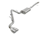 Vulcan Series 3 Inch 304 Stainless Steel Cat-Back Exhaust System w/ Polished Tips GM Silverado/Sierra 1500 19-26 V6-4.3L/V8-5.3L aFe Power