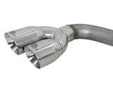 Vulcan Series 3 Inch 304 Stainless Steel Cat-Back Exhaust System w/ Polished Tips GM Silverado/Sierra 1500 19-26 V6-4.3L/V8-5.3L aFe Power