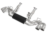 Mach Force-Xp 304 Stainless Steel Cat-Back Exhaust w/ Muffler Polished (w/ Npp) Chevrolet Corvette (C8) 20-26 V8-6.2L aFe Power
