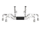 Mach Force-Xp 304 Stainless Steel Cat-Back Exhaust w/ Muffler Polished (w/ Npp) Chevrolet Corvette (C8) 20-26 V8-6.2L aFe Power