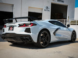Mach Force-Xp 304 Stainless Steel Cat-Back Exhaust w/o Muffler Black (w/ Npp) Chevrolet Corvette (C8) 20-26 V8-6.2L aFe Power