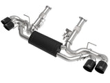 Mach Force-Xp 304 Stainless Steel Cat-Back Exhaust w/ Muffler Black (No Npp) Chevrolet Corvette (C8) 20-26 V8-6.2L aFe Power