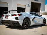 Mach Force-Xp 304 Stainless Steel Cat-Back Exhaust w/ Muffler Black (No Npp) Chevrolet Corvette (C8) 20-26 V8-6.2L aFe Power
