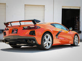 Mach Force-Xp 304 Stainless Steel Cat-Back Exhaust w/o Muffler Carbon (No Npp) Chevrolet Corvette (C8) 20-26 V8-6.2L aFe Power