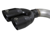 Rebel Xd Series 3 Inch 304 Stainless Steel Dpf-Back Exhaust w/Dual Black Tips GM Trucks 20-22 L6-3.0L (td) LM2 aFe Power