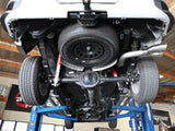 Rebel Xd Series 3 Inch 304 Stainless Steel Dpf-Back Exhaust w/Dual Polished Tips GM Trucks 20-22 L6-3.0L (td) LM2 aFe Power
