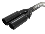 Vulcan Series 3 Inch 304 Stainless Steel Dpf-Back Exhaust System w/Black Tip GM Trucks 20-22 L6-3.0L (td) LM2 aFe Power