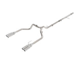 Vulcan Series 3 Inch 304 Stainless Steel Dpf-Back Exhaust System w/Polished Tip GM Trucks 20-22 L6-3.0L (td) LM2 aFe Power