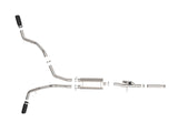 Gemini Xv 3 Inch 304 Stainless Steel Cat-Back Exhaust System w/ Cut-Out Black GM Trucks 09-18 V6-4.3/V8-4.8/5.3L Passenger and Driver Side Exit Location aFe Power